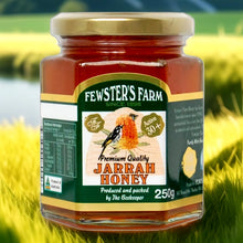 Fewster’s Farm Organic Raw Jarrah Honey TA30+