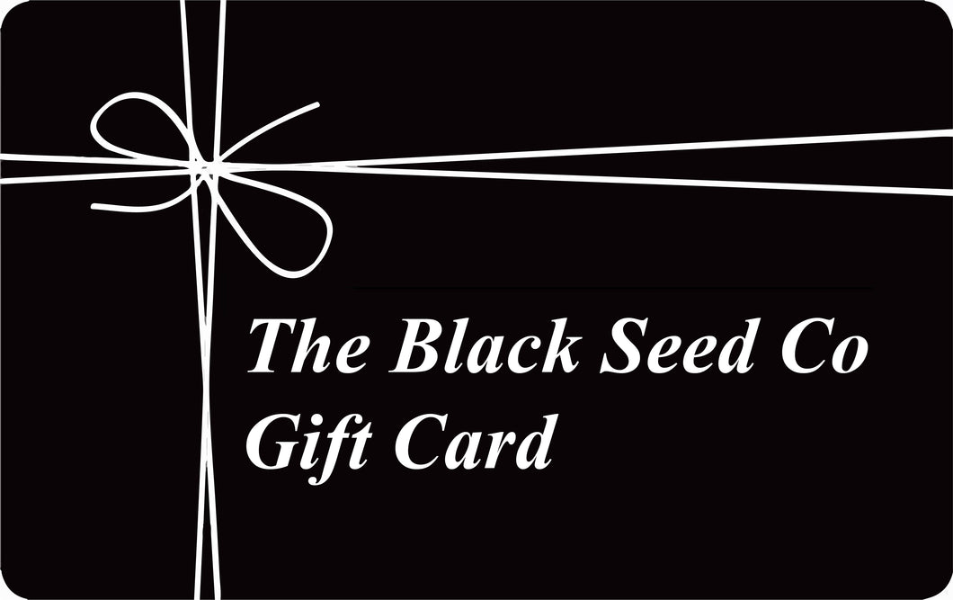 The Black Seed Co, Gift Card, Black Seed oil Australia